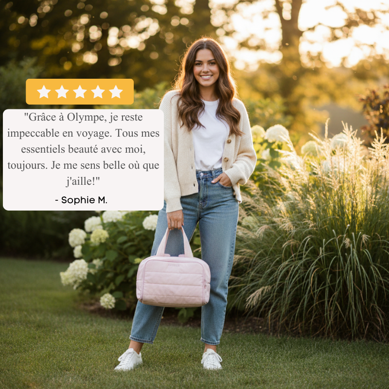 Olympe par Angela - Trousse de Toilette Premium