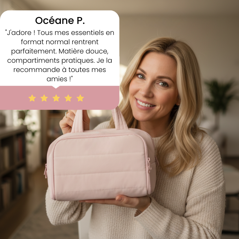 Olympe par Angela - Trousse de Toilette Premium